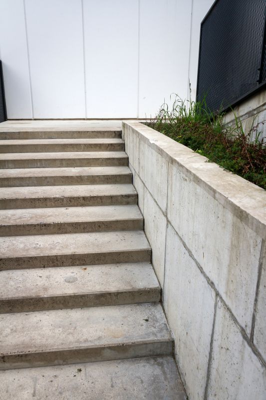 Cement Stairs Installation detail