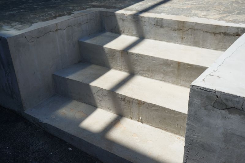 Cement Stairs Installation detail