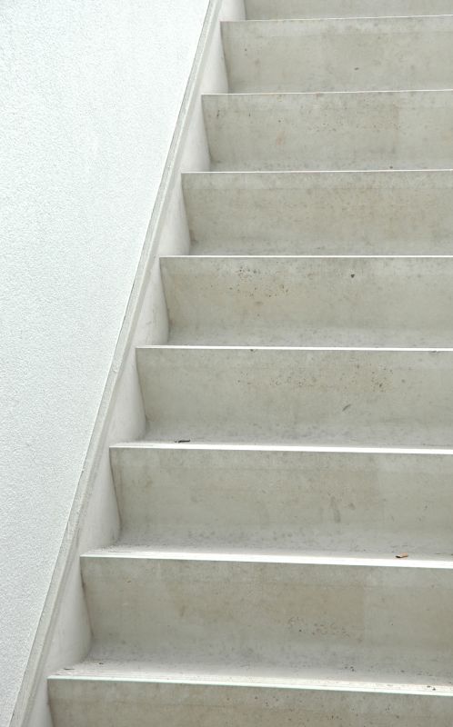 Concrete Stairs Installation detail