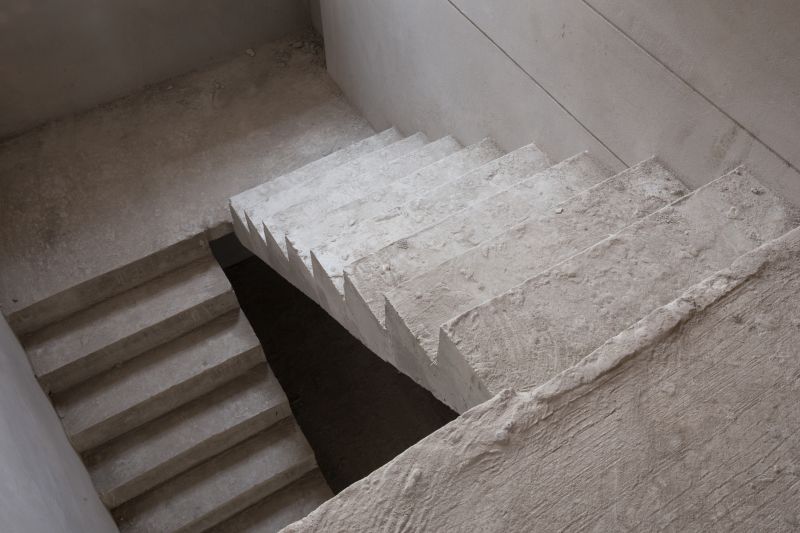 Concrete Stairs Installation detail